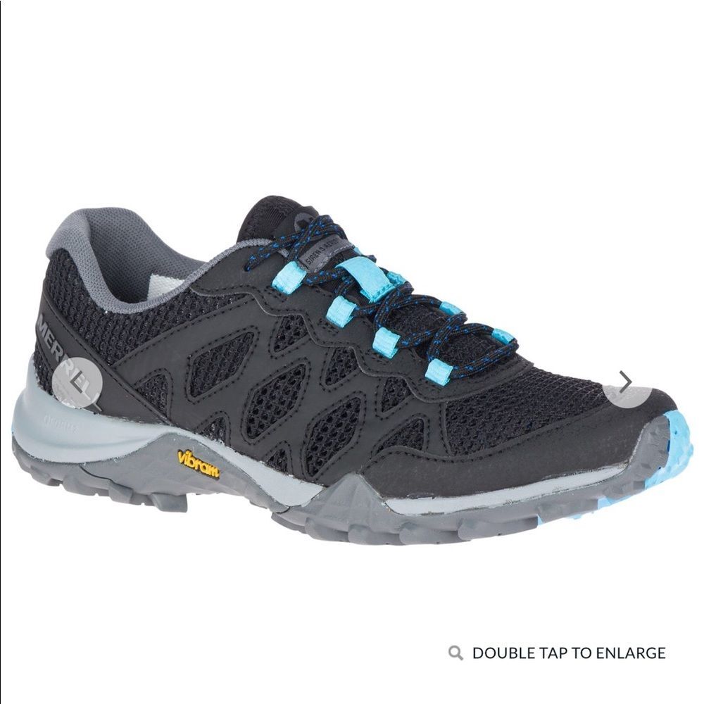 NWOT Merrell Siren 3 Aero sport black trail shoes sz 7.5